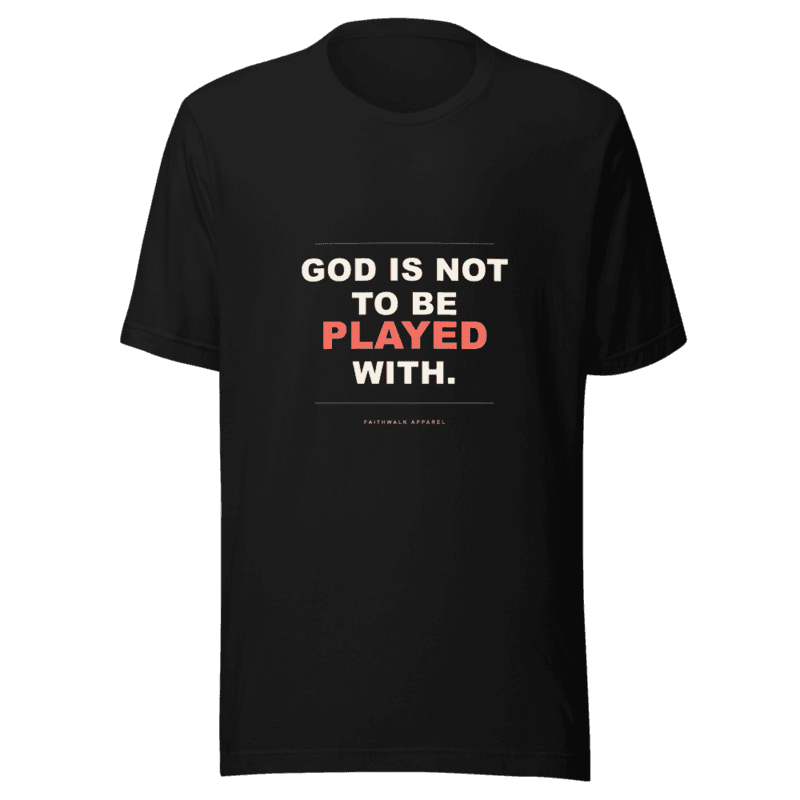 Not To Be Played With shirt
